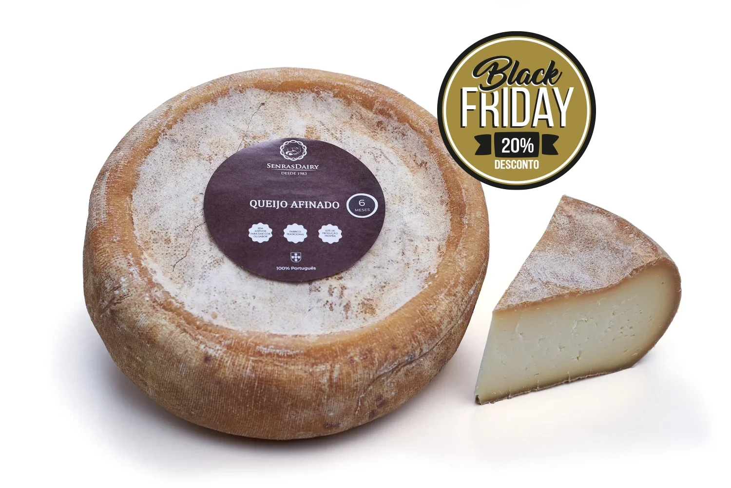 Queijo Afinado - cura 6 meses