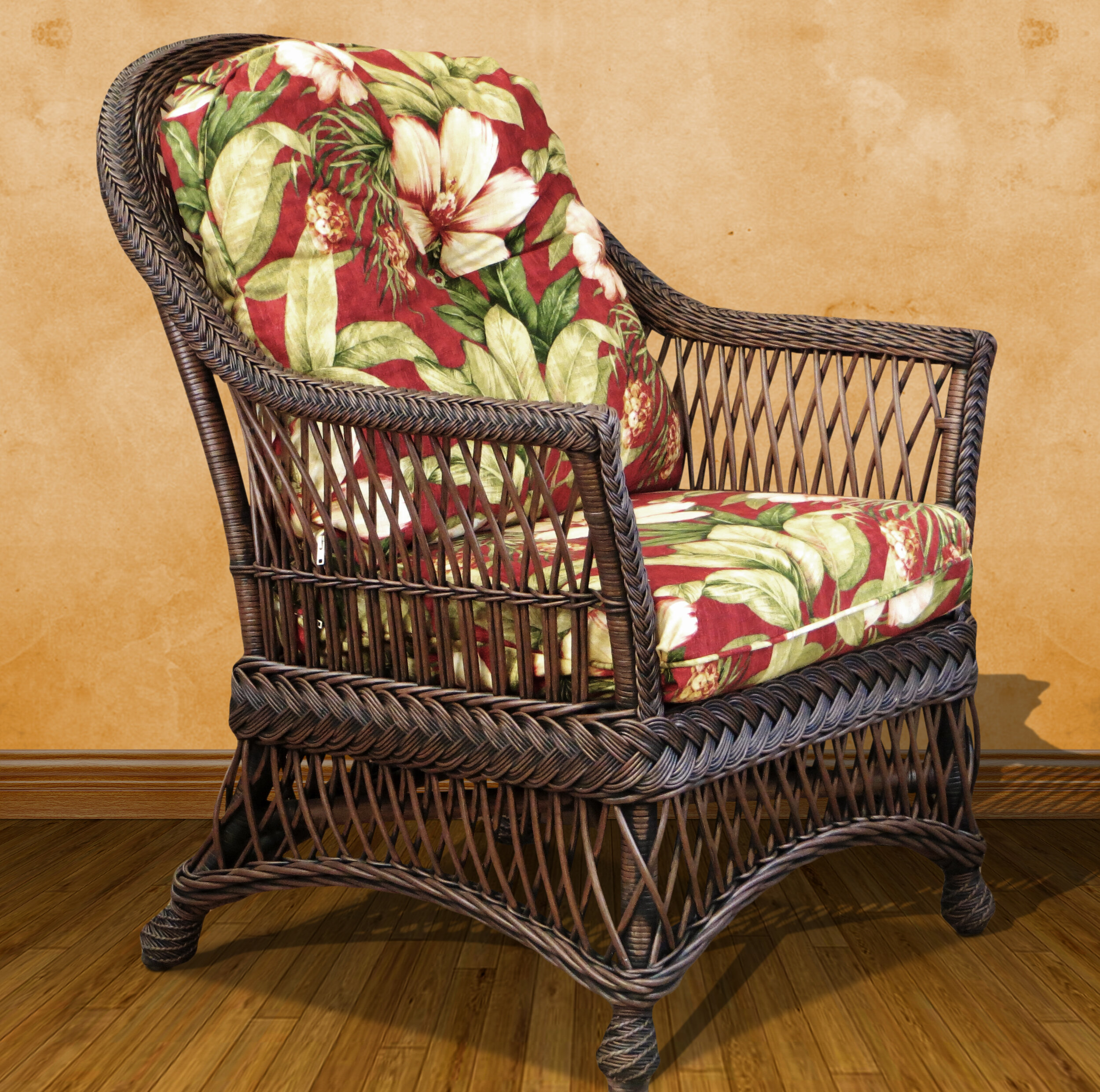 South Hampton Armchair- Brown