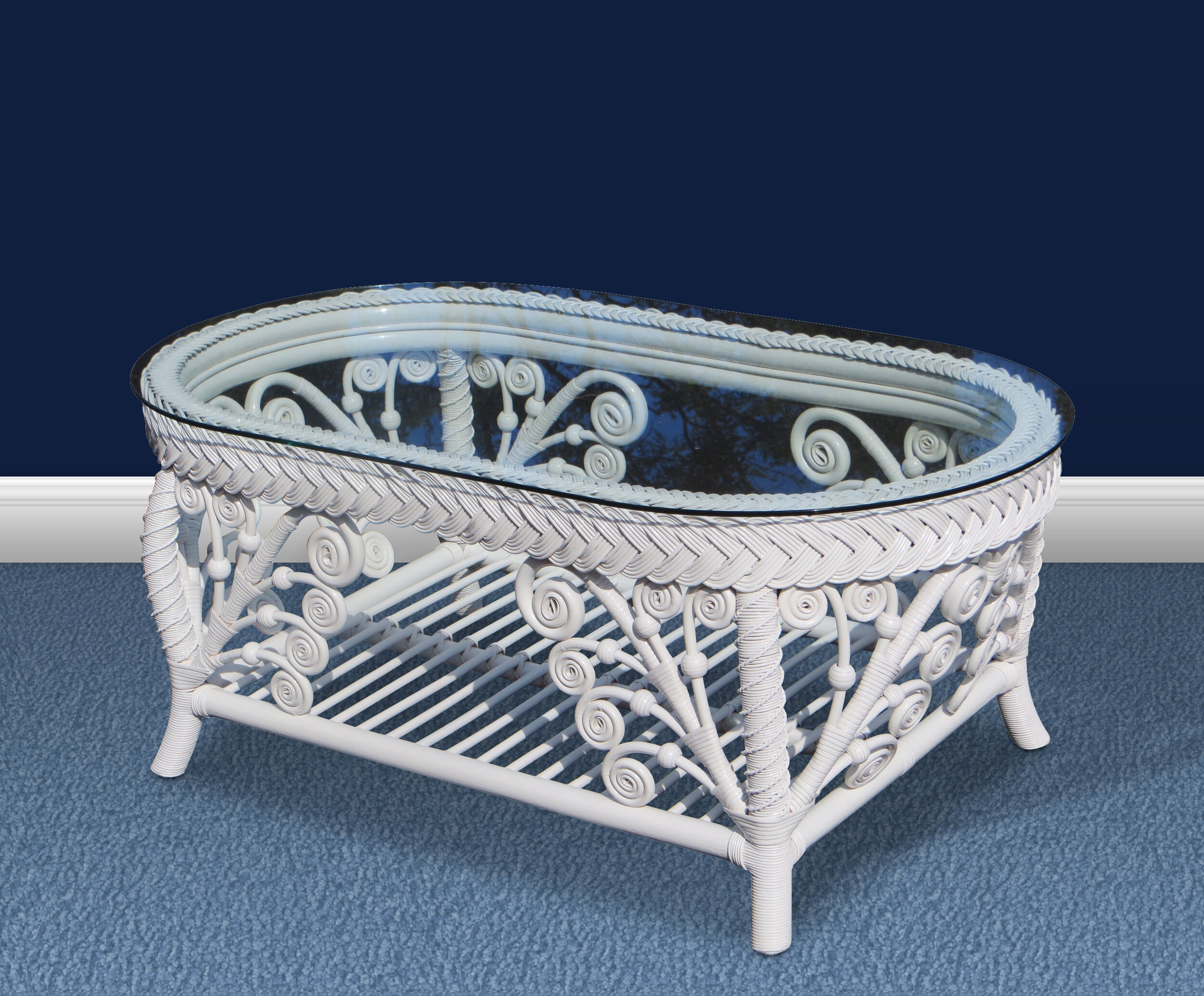Gazebo Coffee Table - White