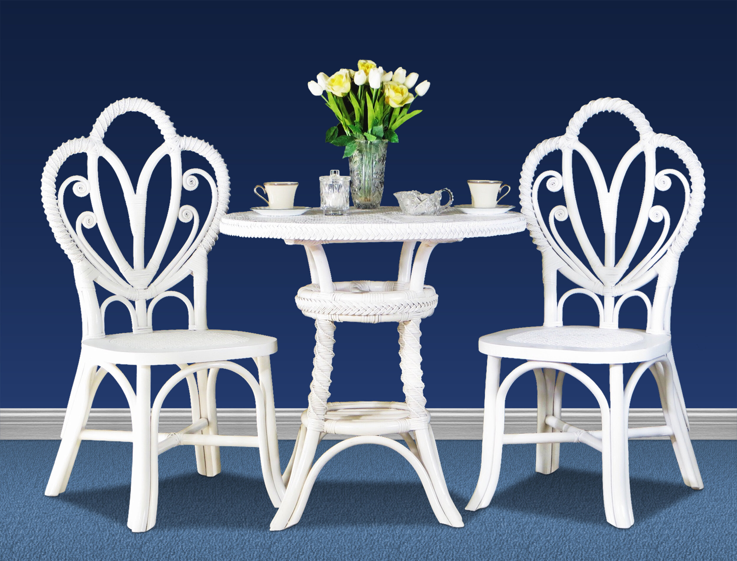 Victoria Tea Set - White