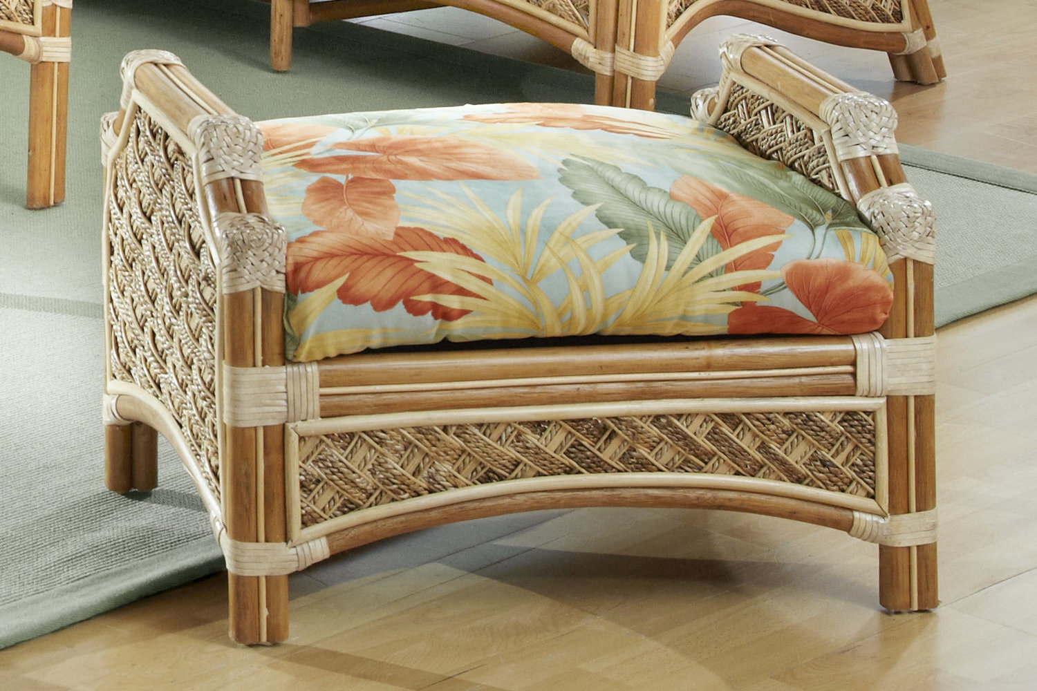 Mauna Loa Ottoman - Natural