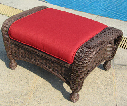 Tahiti Ottoman - Cocoa