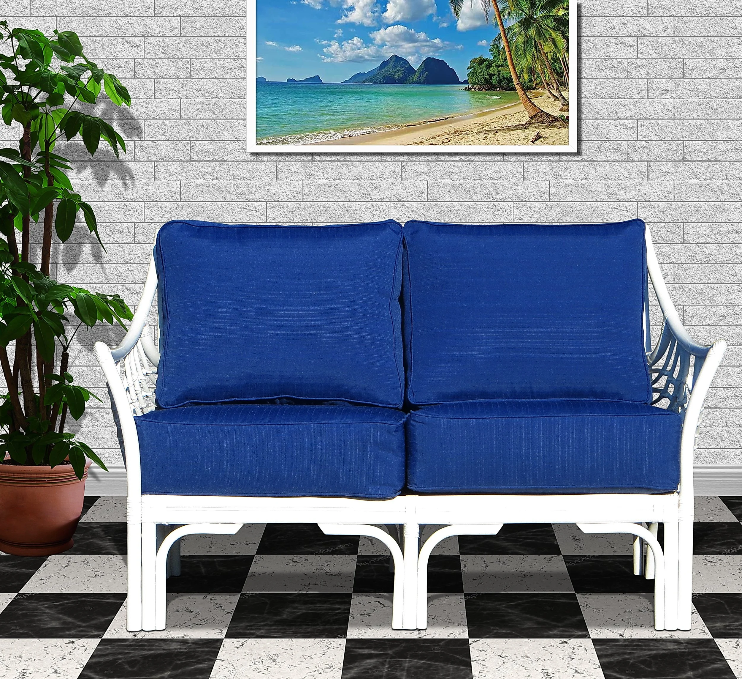 BLLS-W 04 FRONT VIEW WHITE STONE WALL CHECKER FLOOR.JPG