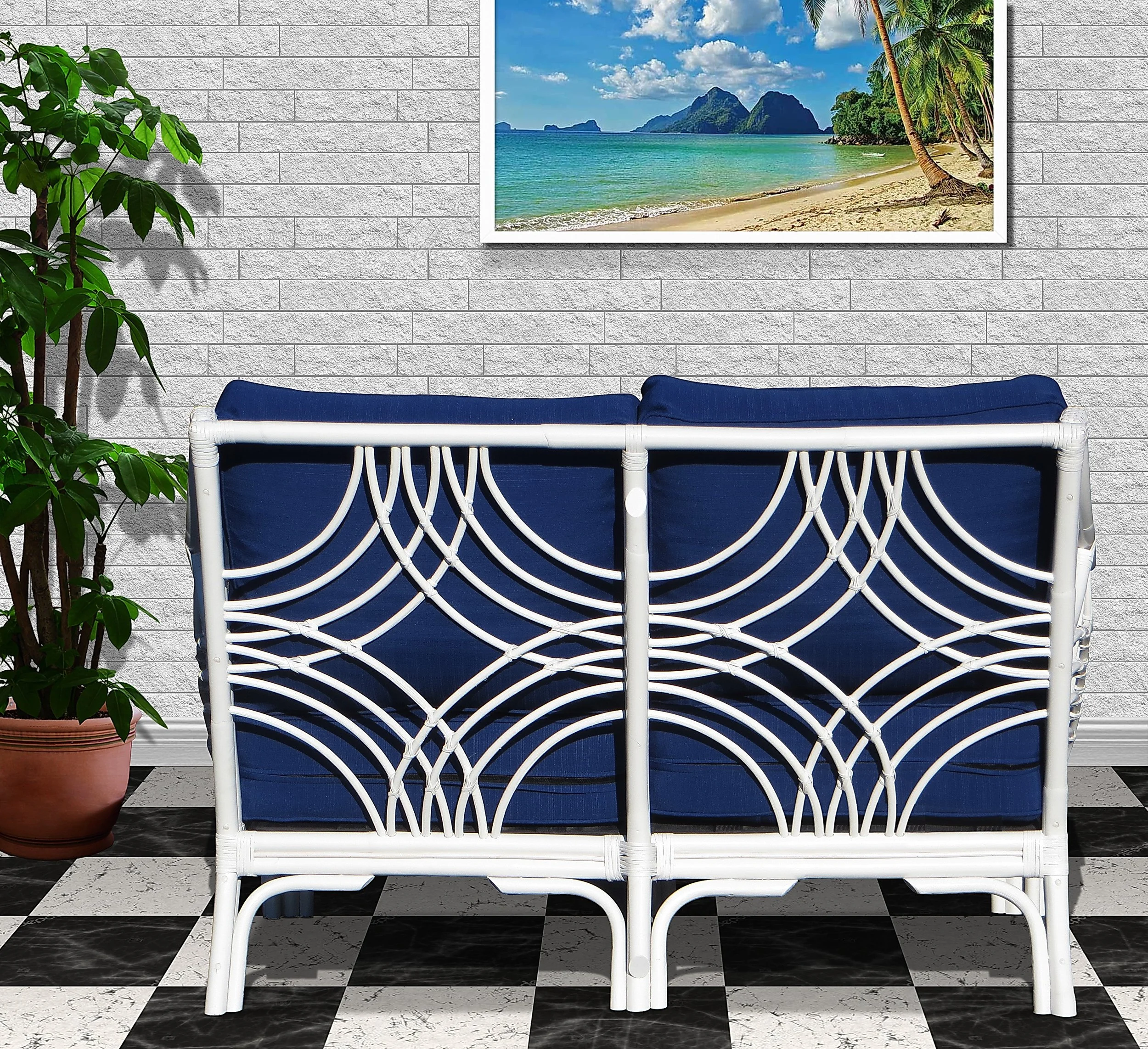 BLLS-W 04 REAR VIEW WHITE STONE WALL CHECKER FLOOR.JPG