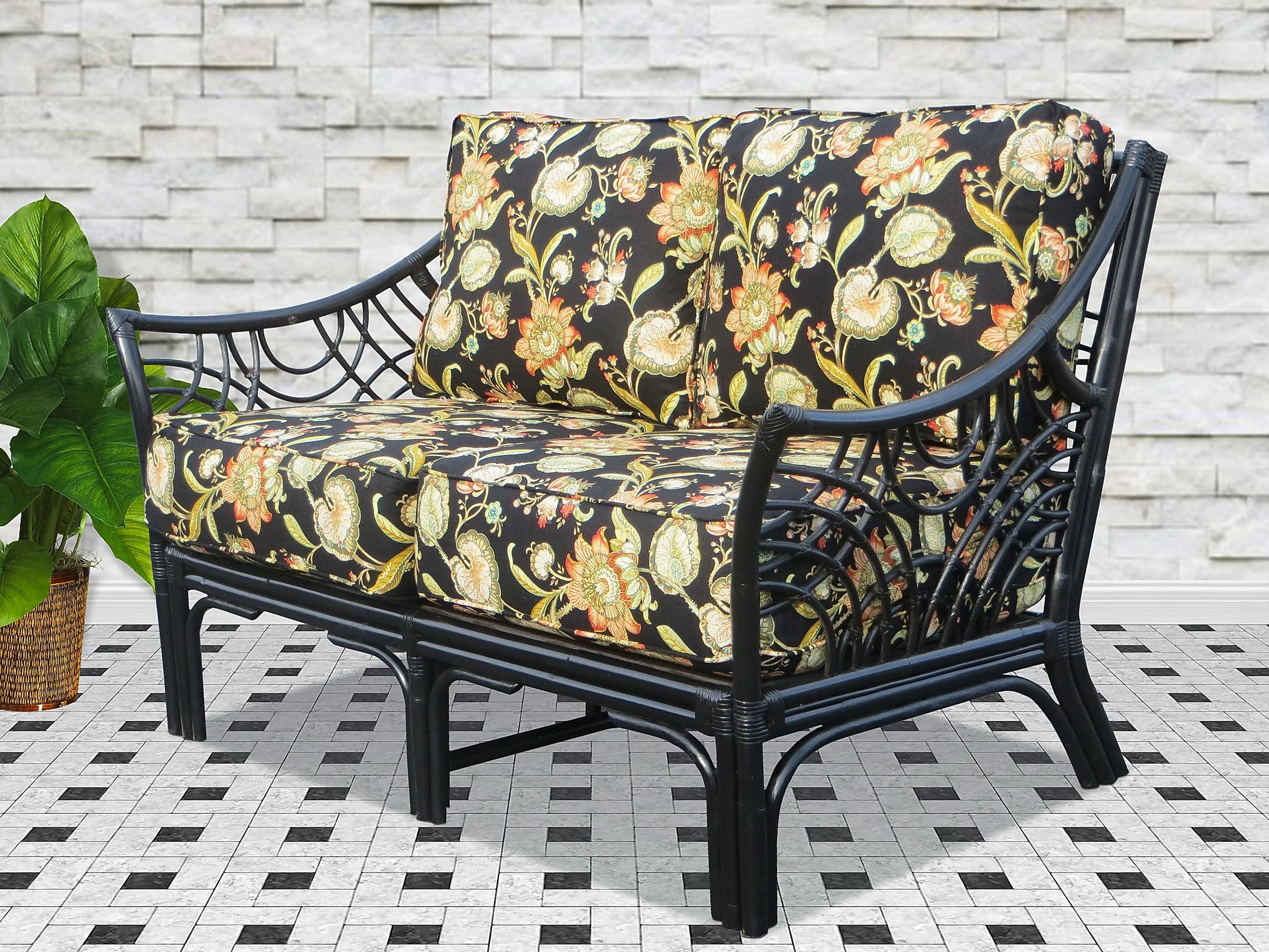 BALI LOVE SEAT BLACK - UPGRADE.JPG