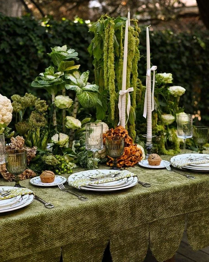 Make others chartreuse-ly green with envy.💚 Island Citrus is the trendy, yet versatile, color of the year for 2026 weddings. From table linens to accessories, there are so many ways to incorporate this show-stopping element into your big day. 

Read