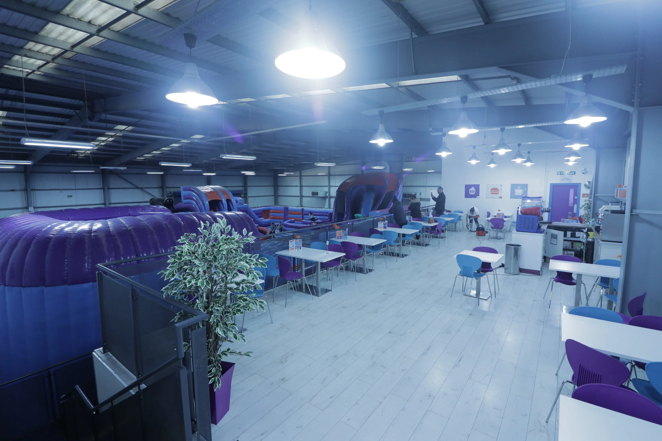  Conversion of existing bingo hall to inflatable theme-park in West Bromwich 