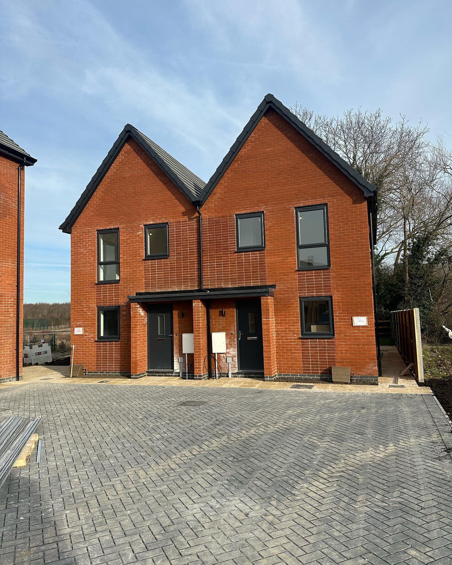 Final stages for this site in Brockworth 👷🏻&zwj;♂️ Construction drawings provided for 16 plots! 🏠