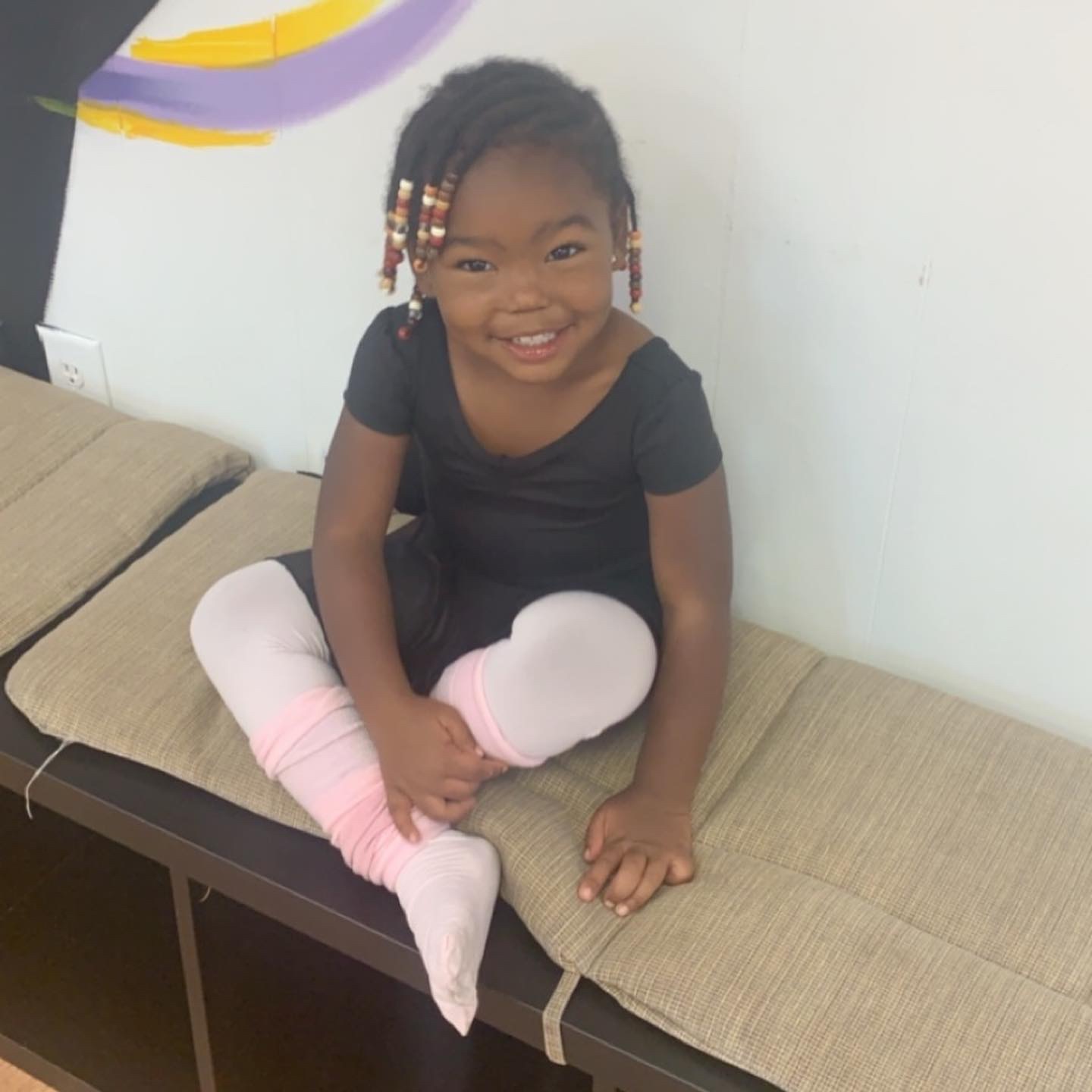 Pre-ballet starts and ends with a smile.