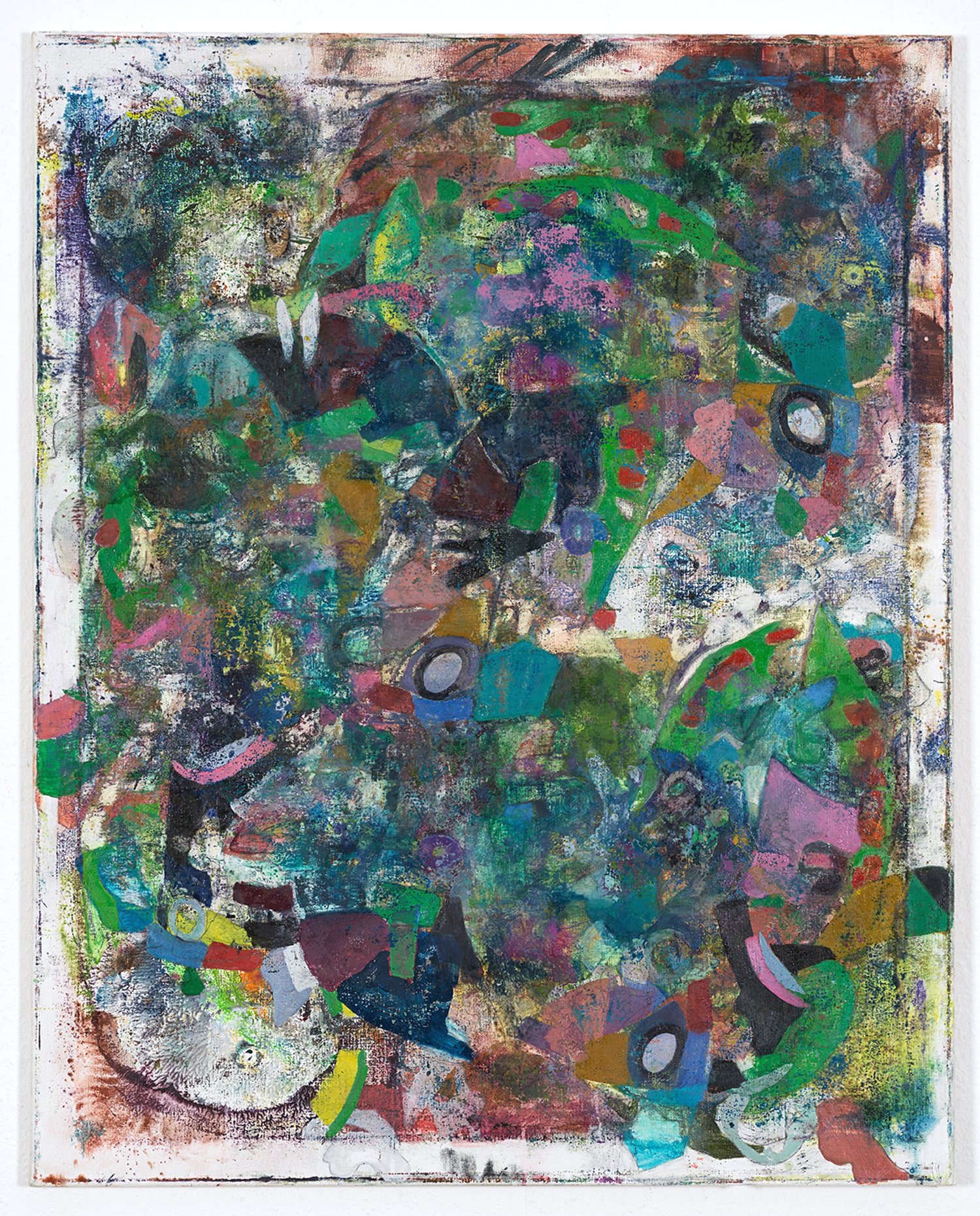  pierres (haptic gaze), 2019  100 x 80 cm. oil on canvas 
