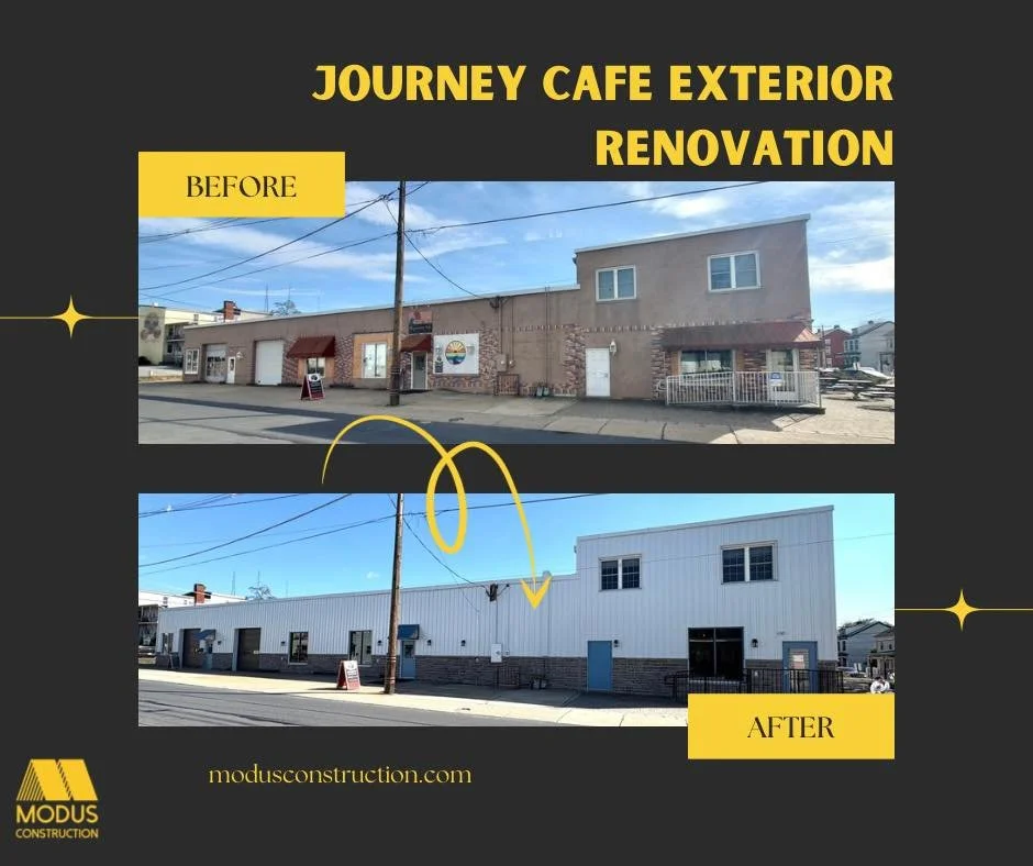Before & After at The Journey Café – Hamburg, PA 
From outdated to outstanding — we’re proud to have played a part in refreshing this local favorite. The Journey Café is a valuable resource and a safe space for te
