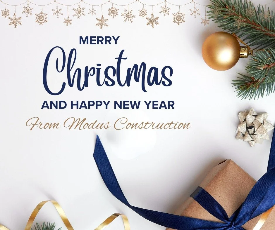 Christmas Blessings from Modus Construction!

As we celebrate this Christmas season, we&rsquo;re grateful for the relationships, opportunities, and blessings God has placed in our path this year.

From our team to yours, we wish you a Christmas fille