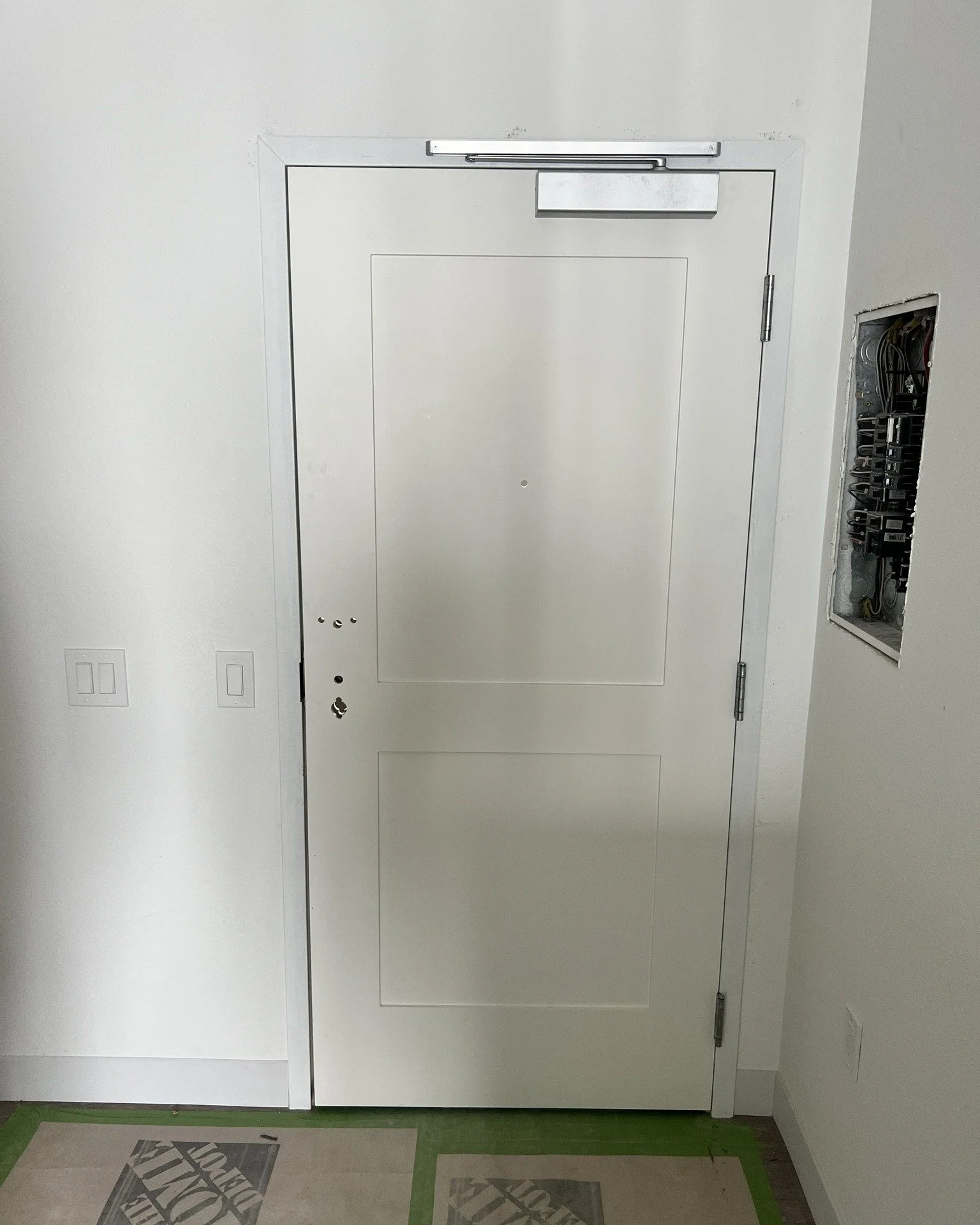 419 Doors. 89 Fire-Rated. Zero Room for Error. 

This morning&rsquo;s door count at TownePlace Suites Lebanon:  419 total doors throughout the hotel.

Out of those, 89 are guestroom entry doors &mdash; and these are full 20-minute fire-rated assembli