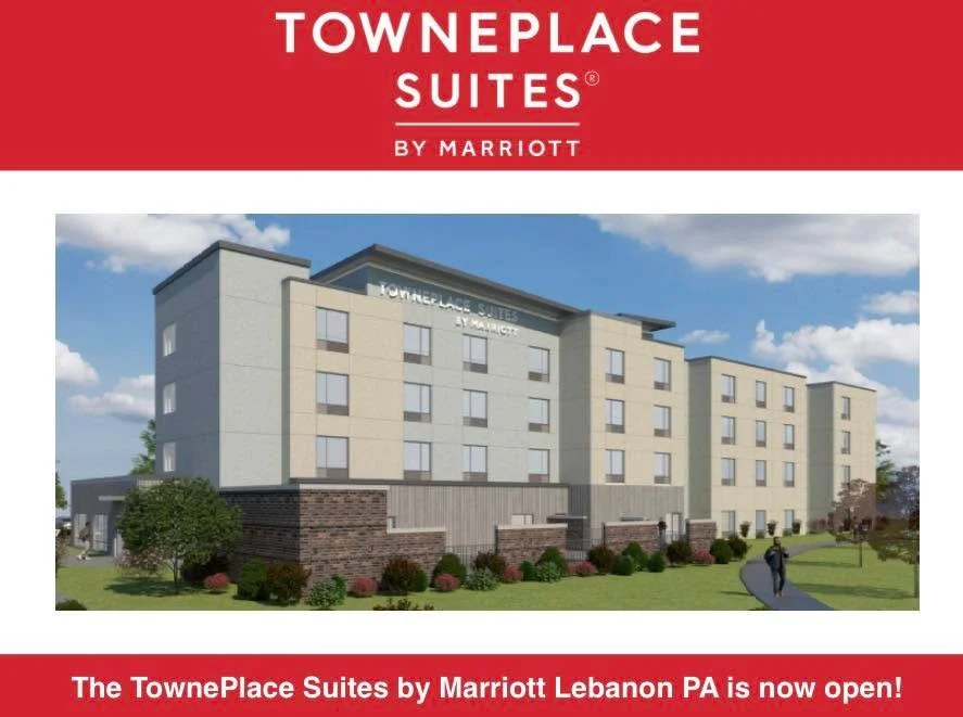 We're proud to announce that the TownePlace Suites by Marriott in Lebanon, PA is officially open!

A huge thank you to our team, subcontractors, suppliers, and project partners whose hard work and dedication made this project possible. We're honored 