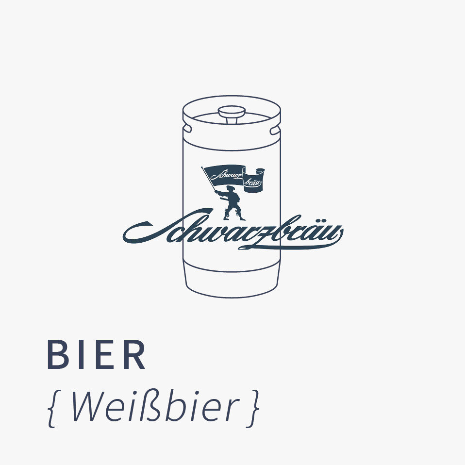 20 LITER FASS SCHWARZBRÄU WEISSBIER, HELL [inkl. Pfand 30 Euro]