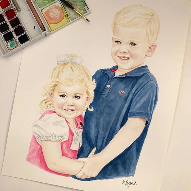 11x14 of sweet Rowan and Katie Ann💖 
Photo by @kristimanganphotography