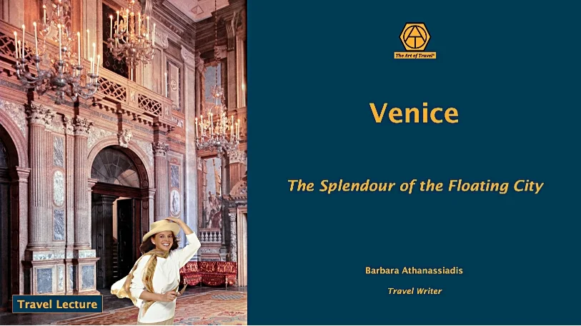 Lecture on Venice at the Ecali Club, Athens, Greece 