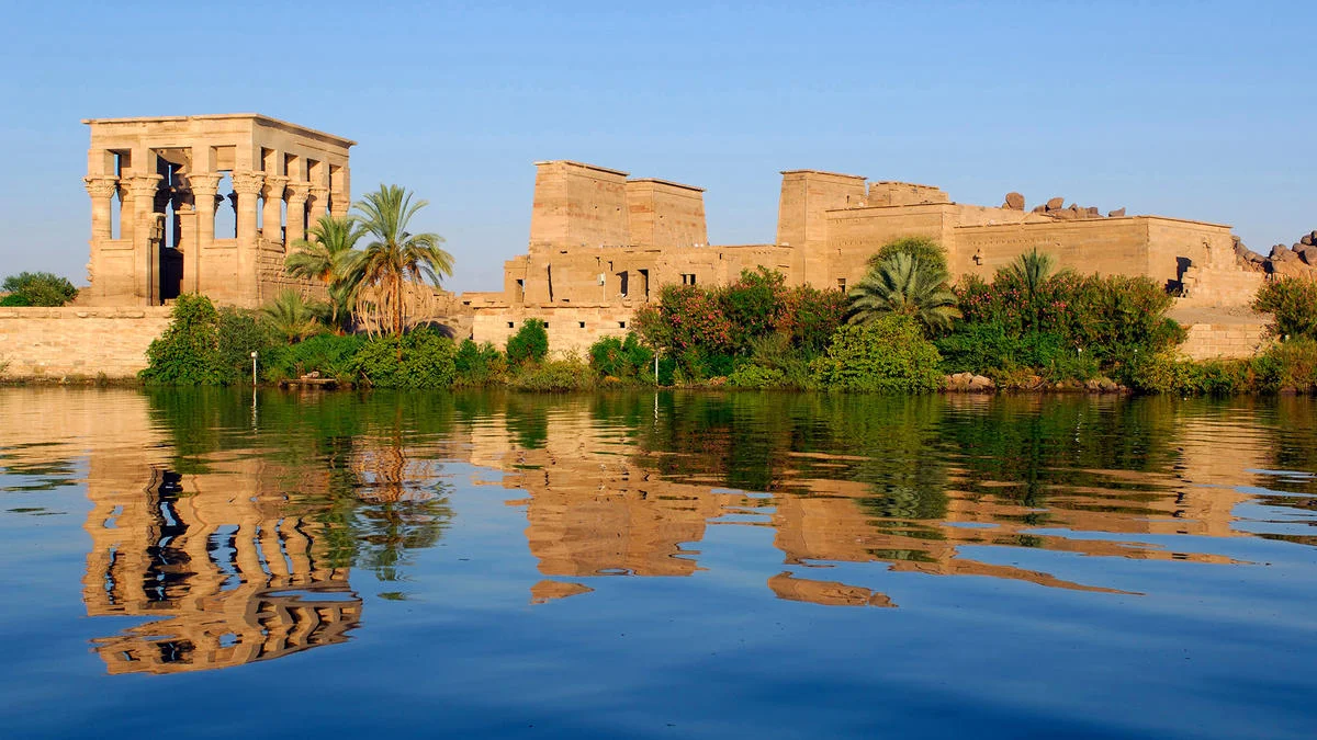 The Temple of Philae in Lower Egypt