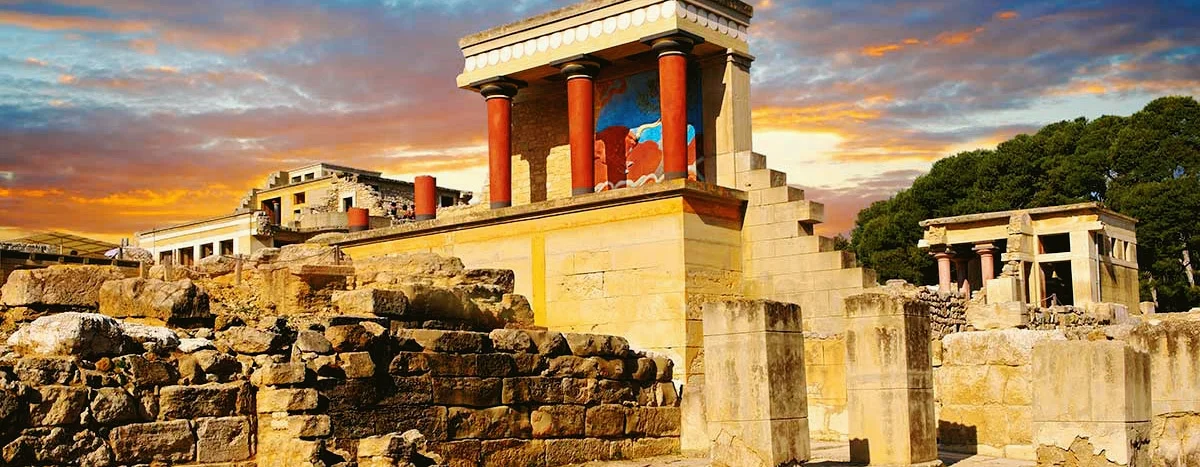 The Knossos Palace, Crete