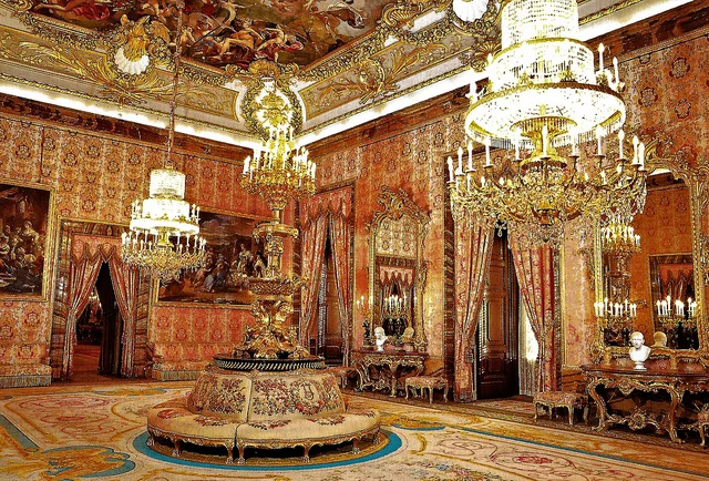Il Palazzo Reale di Madrid, Spagna