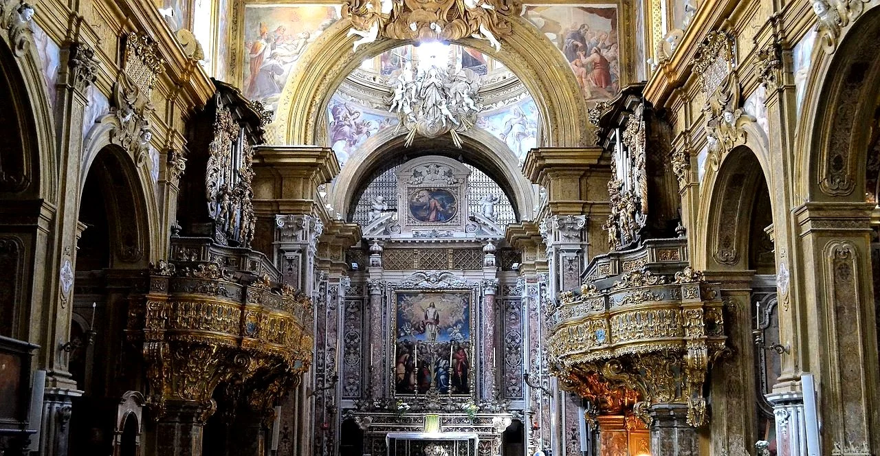 The interior of the church of San Georgio Armeno, Naples - Courtesy: Giuseppe Guida