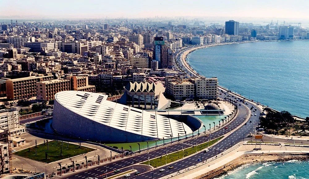 Sailing to Alexandria, Egypt 