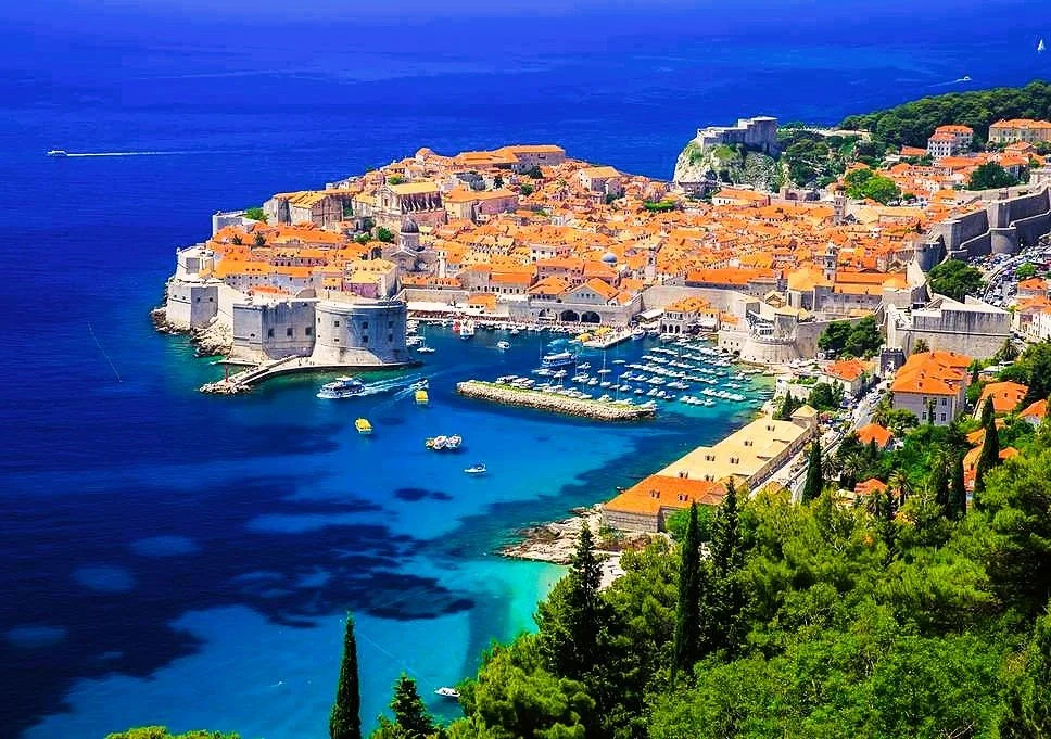 Looking at a perfect postcard, Dubrovnik, Croatia