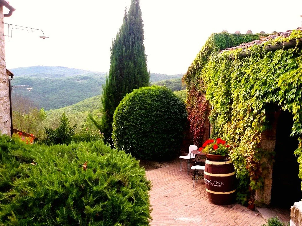 The charming Il Borgo di Vescine in Chianti, Tuscany, Italy