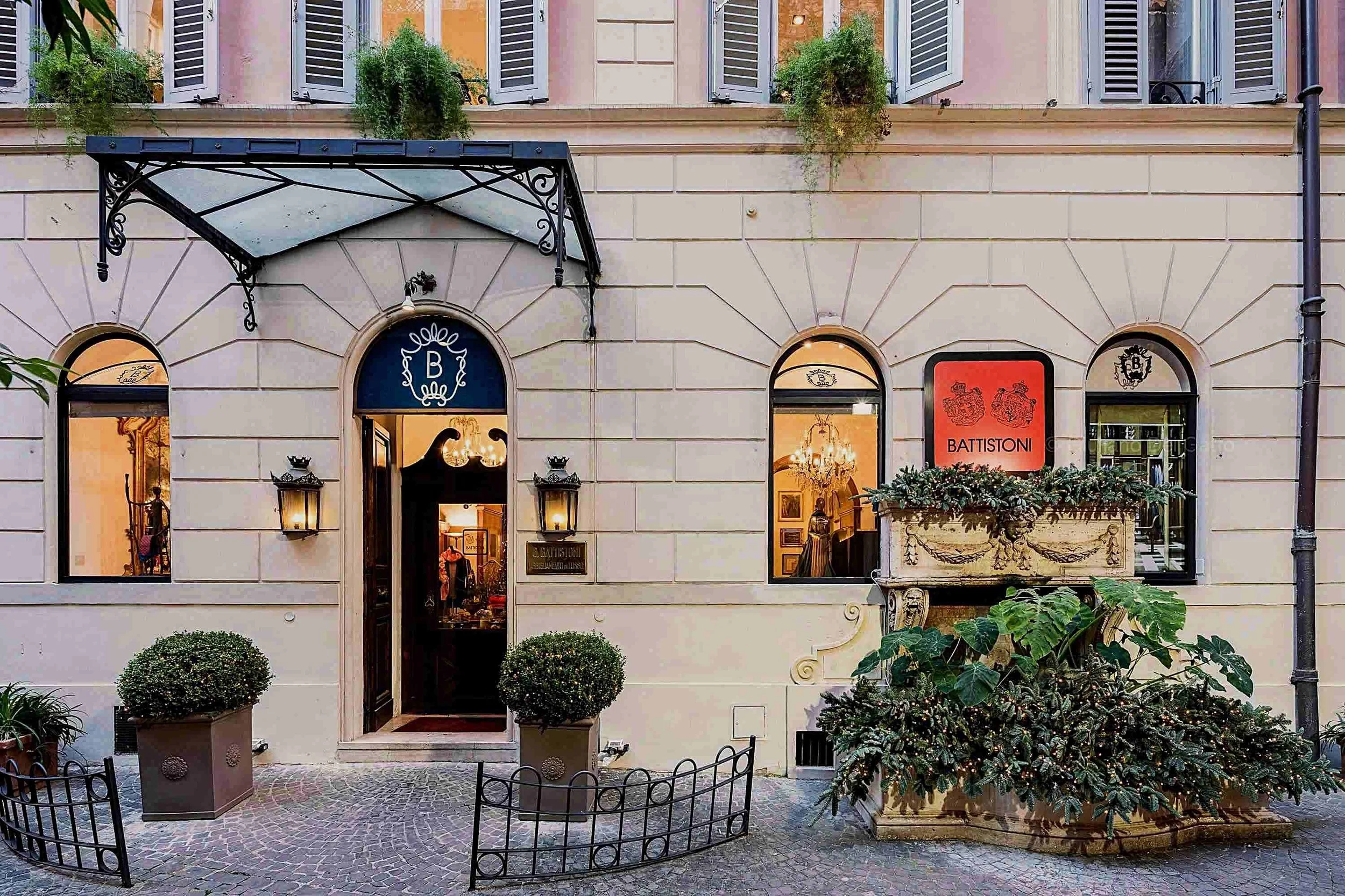 Shopping on Via dei Condotti, Rome, Italy