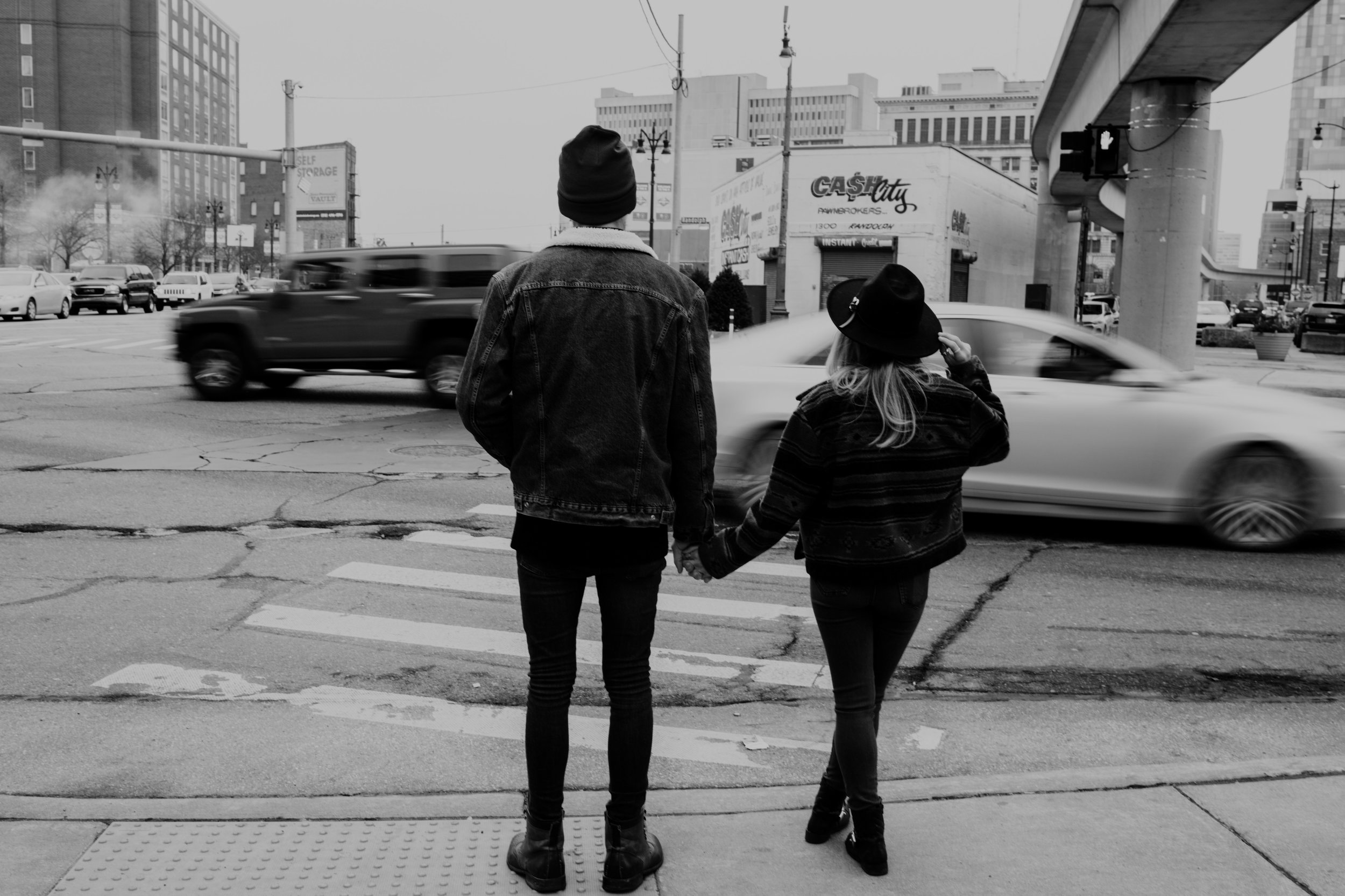 Downtown Detroit Couple Session // Taylor & Alex — Emily DeKoster ...