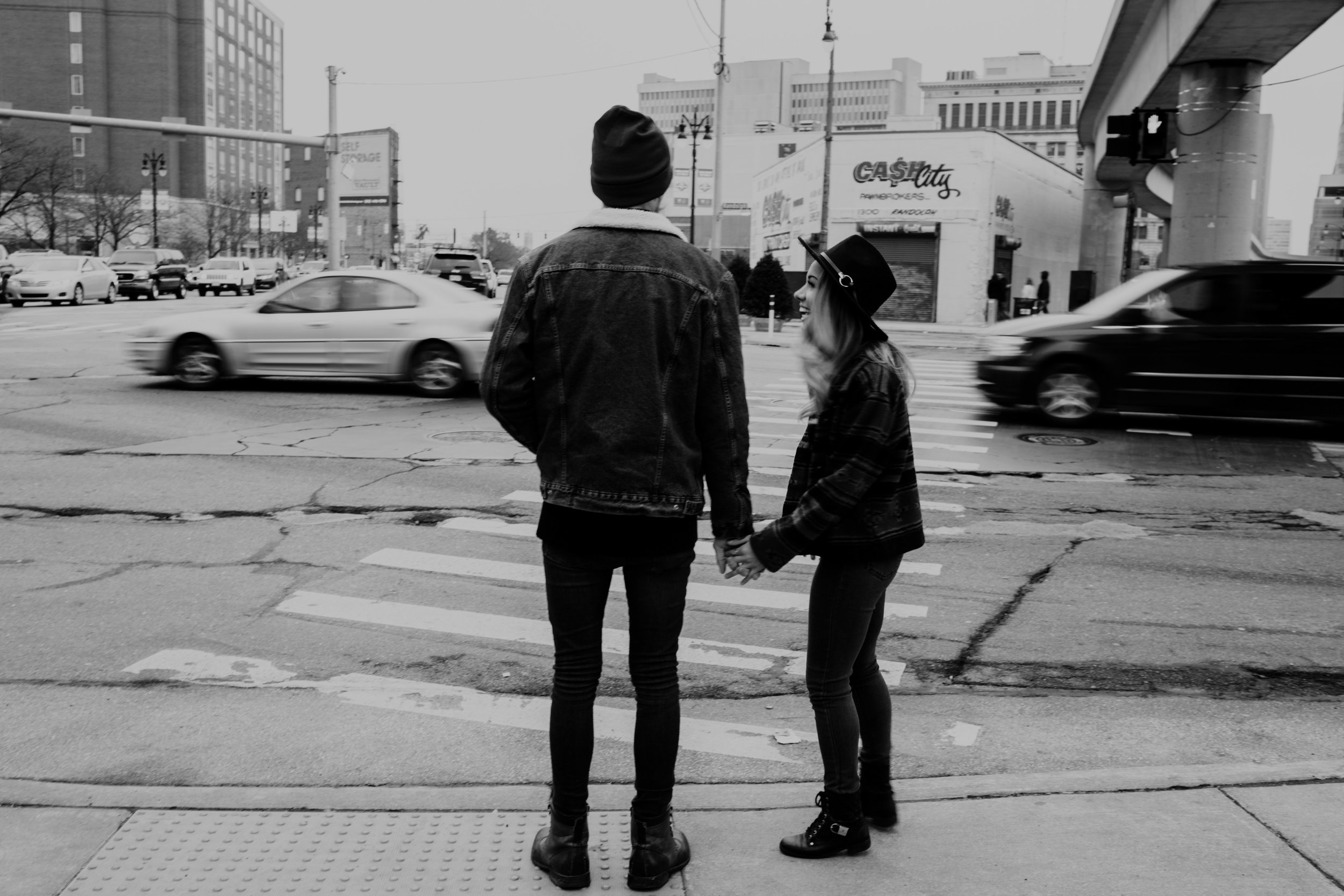 Downtown Detroit Couple Session // Taylor & Alex — Emily DeKoster ...