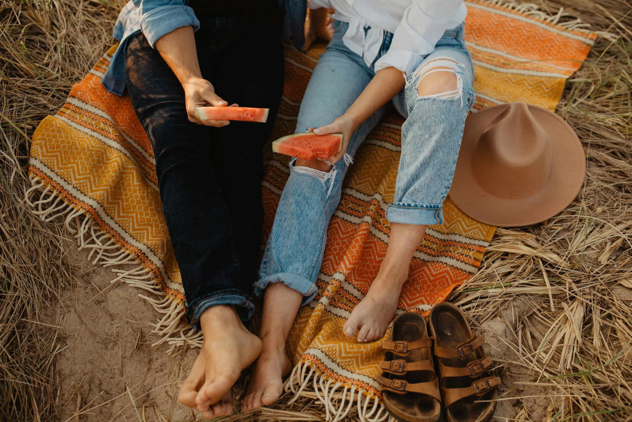 Lake Michigan Engagement Session // Caitlin &amp; Brandon
