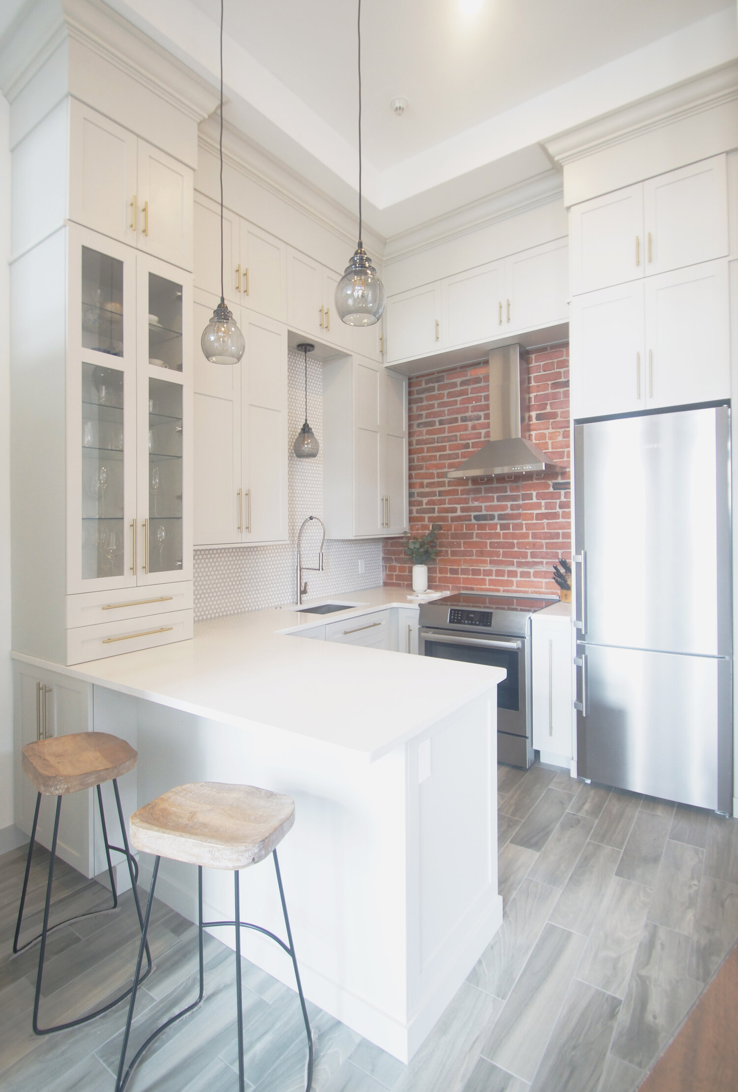 Medford Ma Compact Kitchen Woodman Design