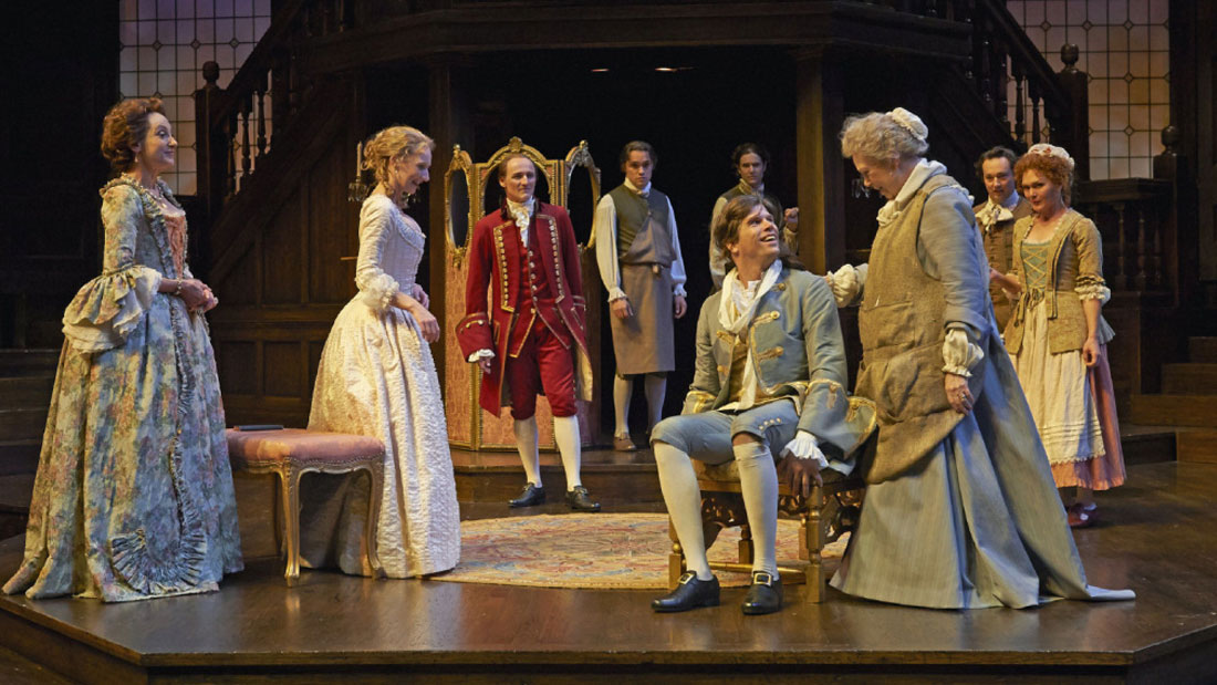  MEMBERS OF THE COMPANY IN THE STRATFORD FESTIVAL'S THE BEAUX’ STRATAGEM 