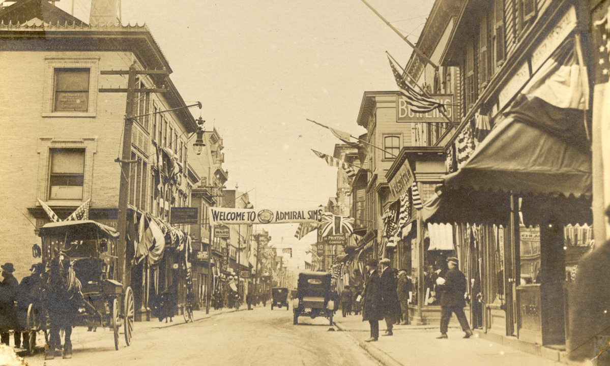 Everything on the left of this photo is now destroyed.