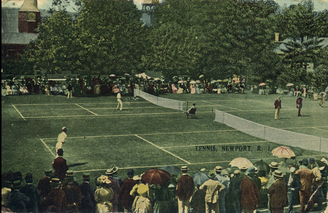  Tennis match in Newport early 1900’s 