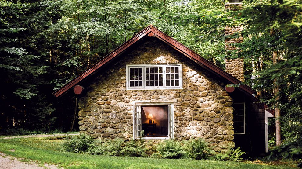 Here is the cozy Veltin Studio where Wilder spent his MacDowell residencies. Veltin has played host to eight more Pulitzer prize-winning artists. (Photo by Brock Stoneham)