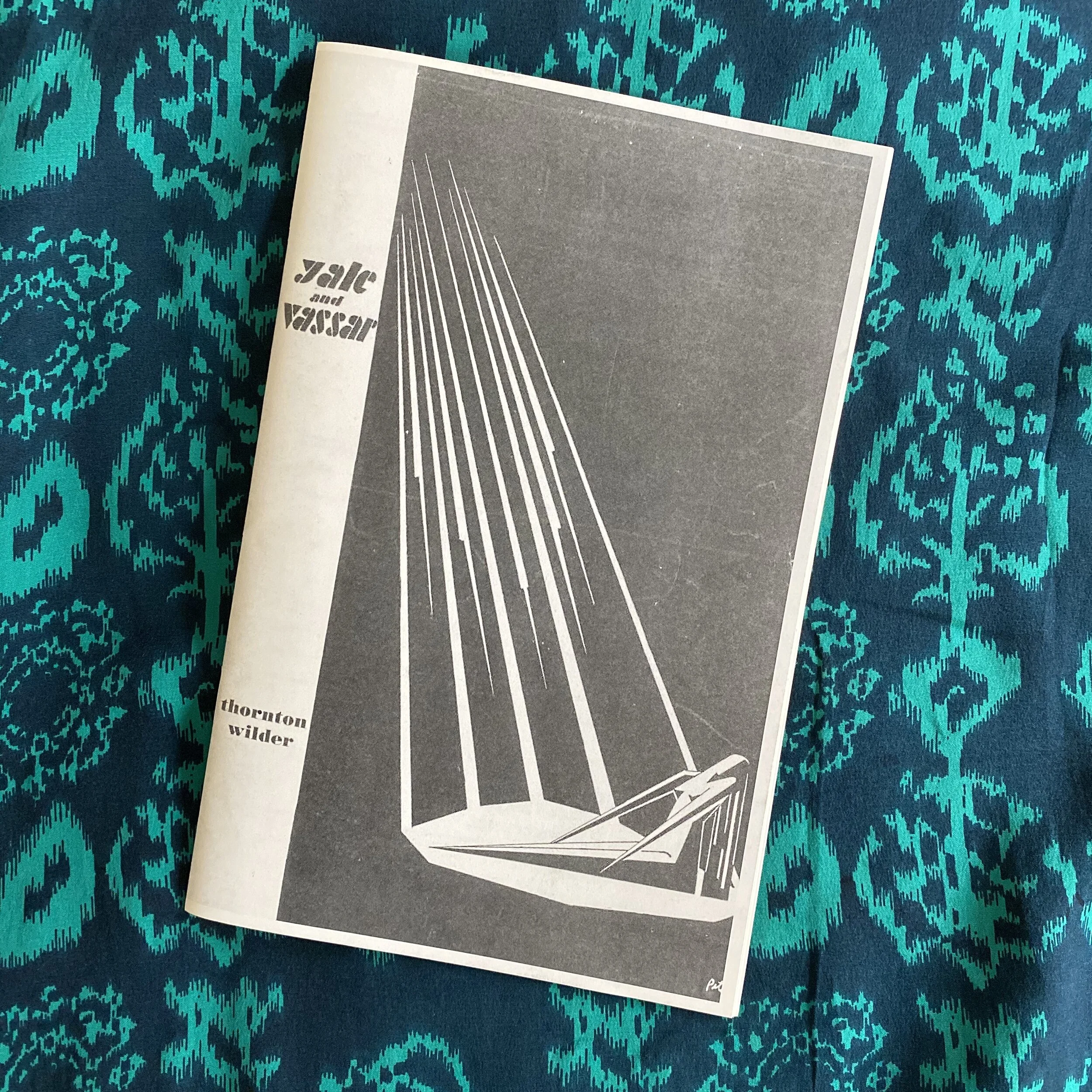 The World Premiere of Thornton Wilder's One Acts - Yale University and Vassar College, 1931