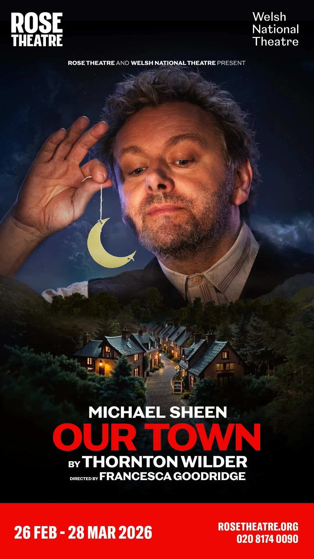 Michael Sheen to star in new production of Our Town which will tour Wales &amp; London 