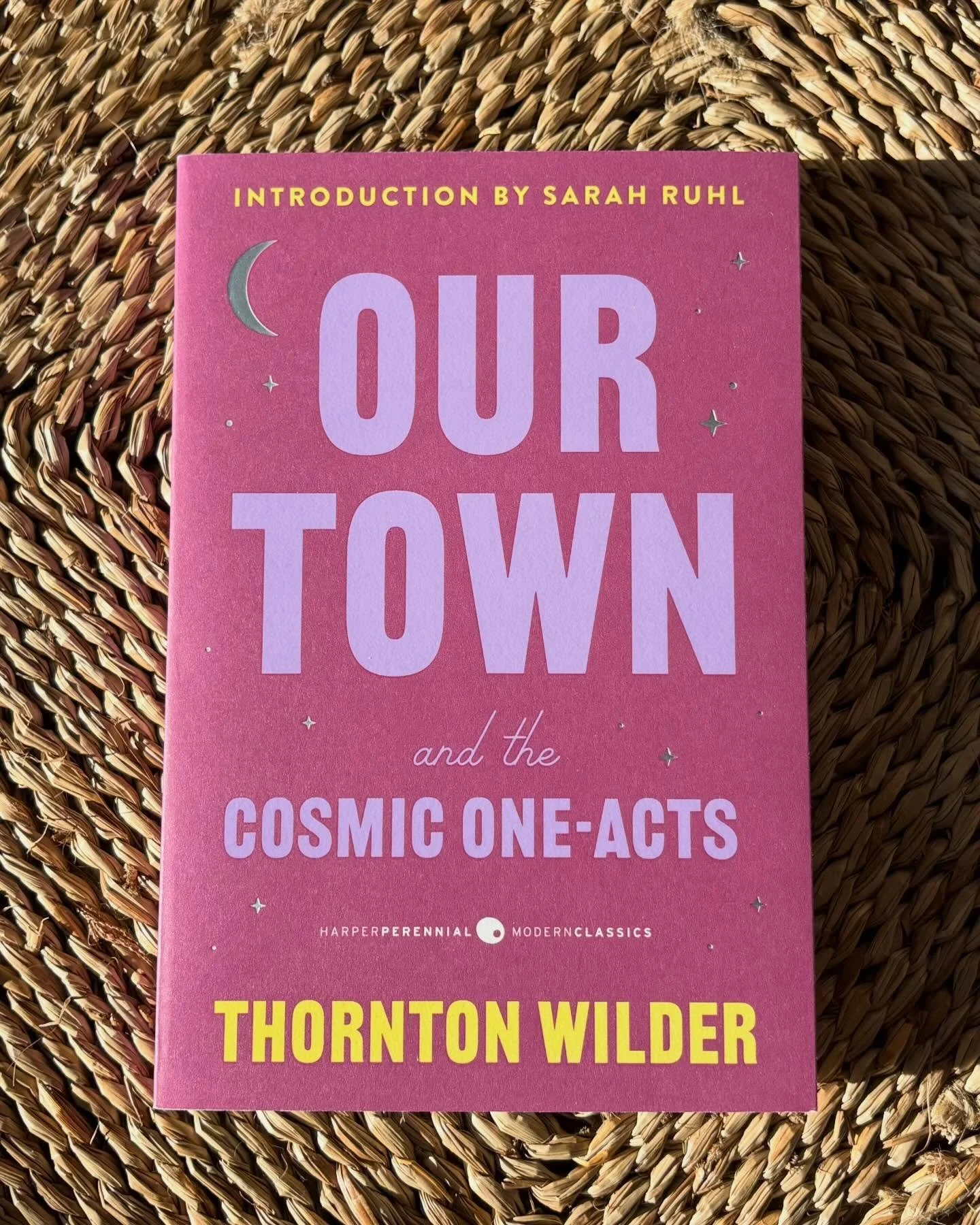 Your #sundayread 

Our Town &amp; The Cosmic One Acts - from @harperperennial an exclusive, special collection of Thornton Wilder&rsquo;s beloved masterpiece together with three astonishing one-act plays that reach across space and time, redefining w
