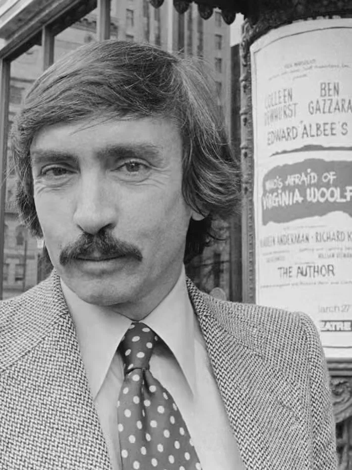 Happy Birthday Edward Albee.

A young Albee, then an aspiring poet, met Wilder @macdowell1907 and asked him to take a look at his poetry. Wilder agreed. Later, by the side of a lake, as they reviewed each page, Wilder gently slipped them into the wat