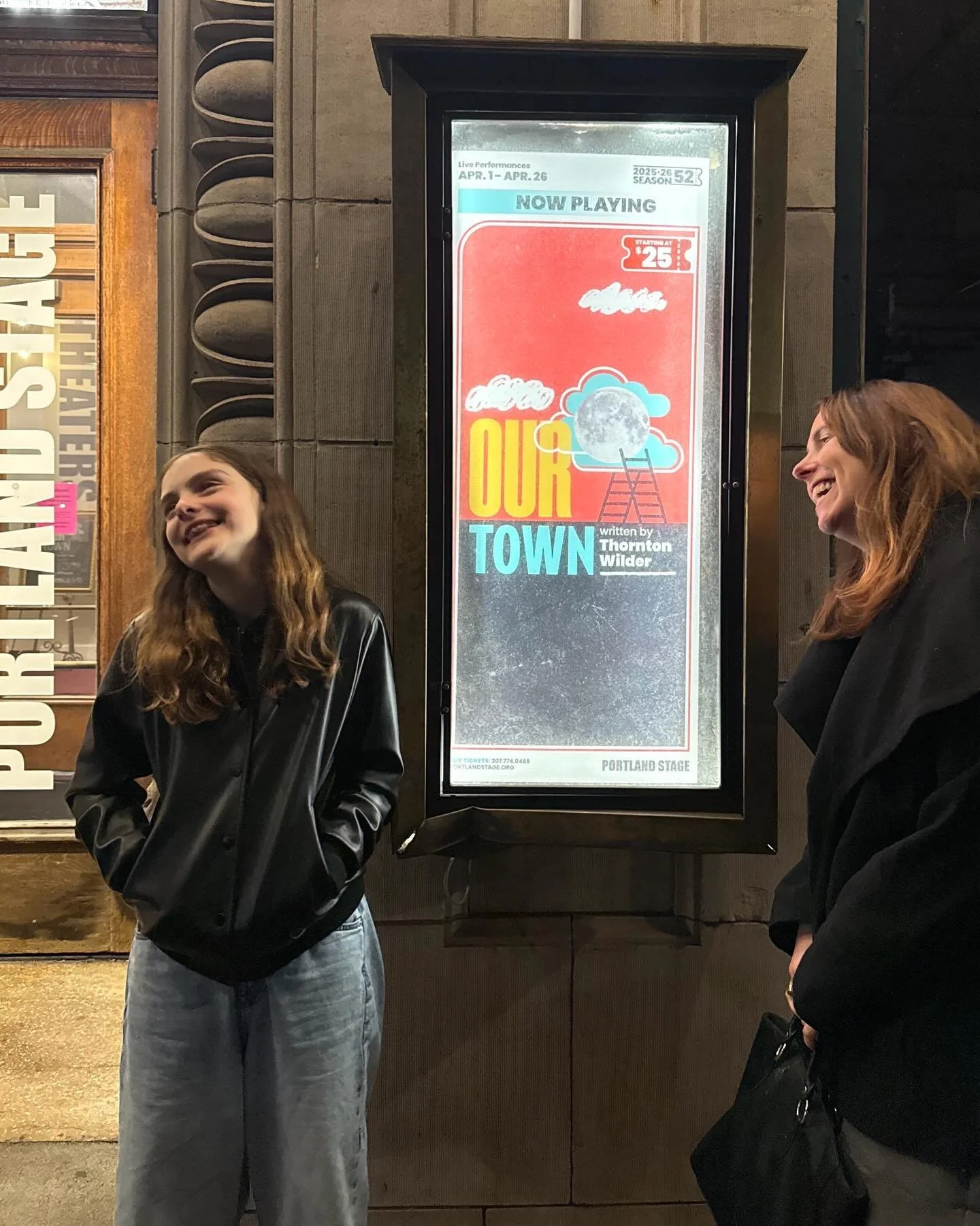 How we spent our weekend @portlandstageco 

OUR TOWN now playing through April 26th!