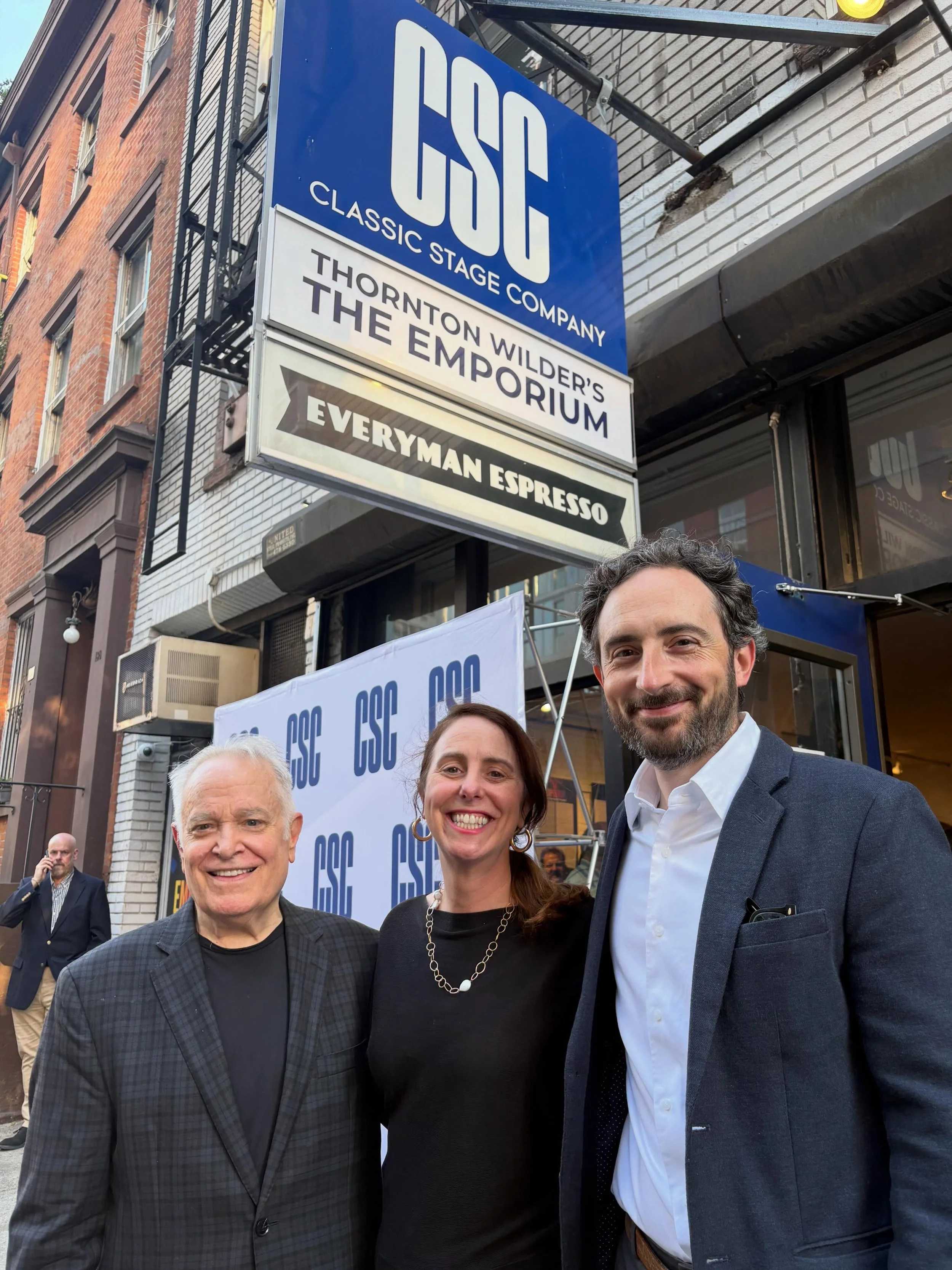 #FlashbackFriday to Monday and the opening of The Emporium&nbsp;at @classicstage ! ✨

The evening was a fantastic celebration of Wilder&rsquo;s final play, completed by Kirk Lynn: (very) much fun was had by all.

This production, directed by Rob Melr