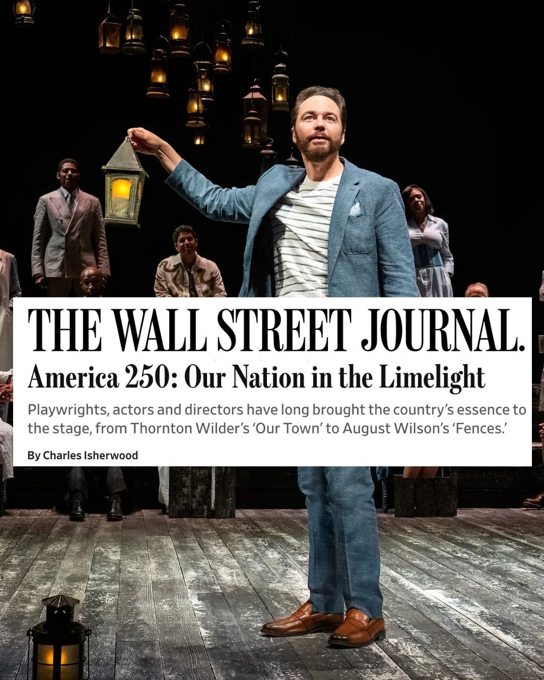 Thornton Wilder&rsquo;s masterwork leads the list of plays that exemplify the American spirit. Charles Isherwood writes:

&ldquo;But on a deeper level Wilder&rsquo;s play, with its tragic undercurrents, speaks to another fundamental virtue enshrined 