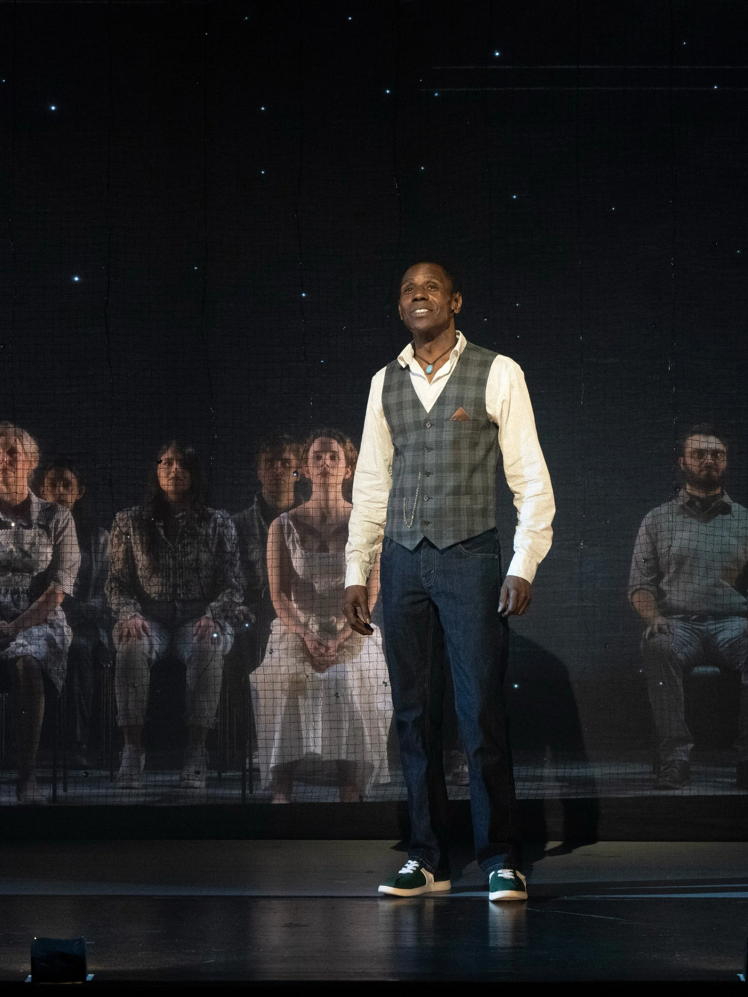 Today we&rsquo;re jumping into the Our Town archives and heading to @asolorep in Sarasota, Florida for their 2022 production.  Directed by Desdemona Chiang, it featured Kenn E. Head as the Stage Manager. 

Photo Cliff Roles.

#ourtown #fromthearchive