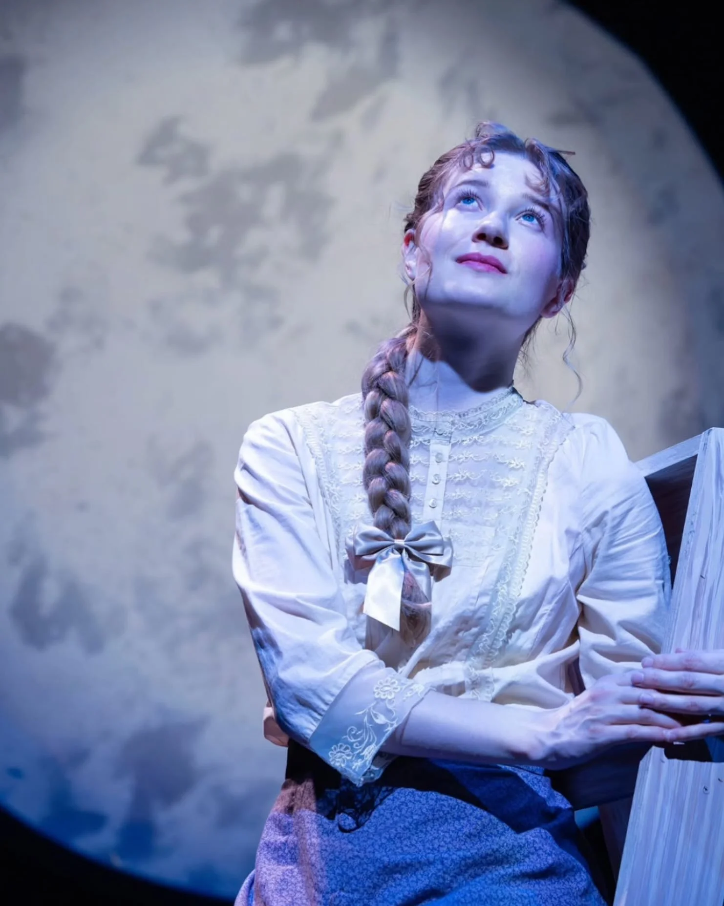 Now Playing: OUR TOWN @harlequin_productions in Olympia, WA through November 1st.

Directed by Aaron Lamb, the production features Juliette Jones as Emily Webb (pictured).

#nowplaying #ourtown #productionofthemonth
