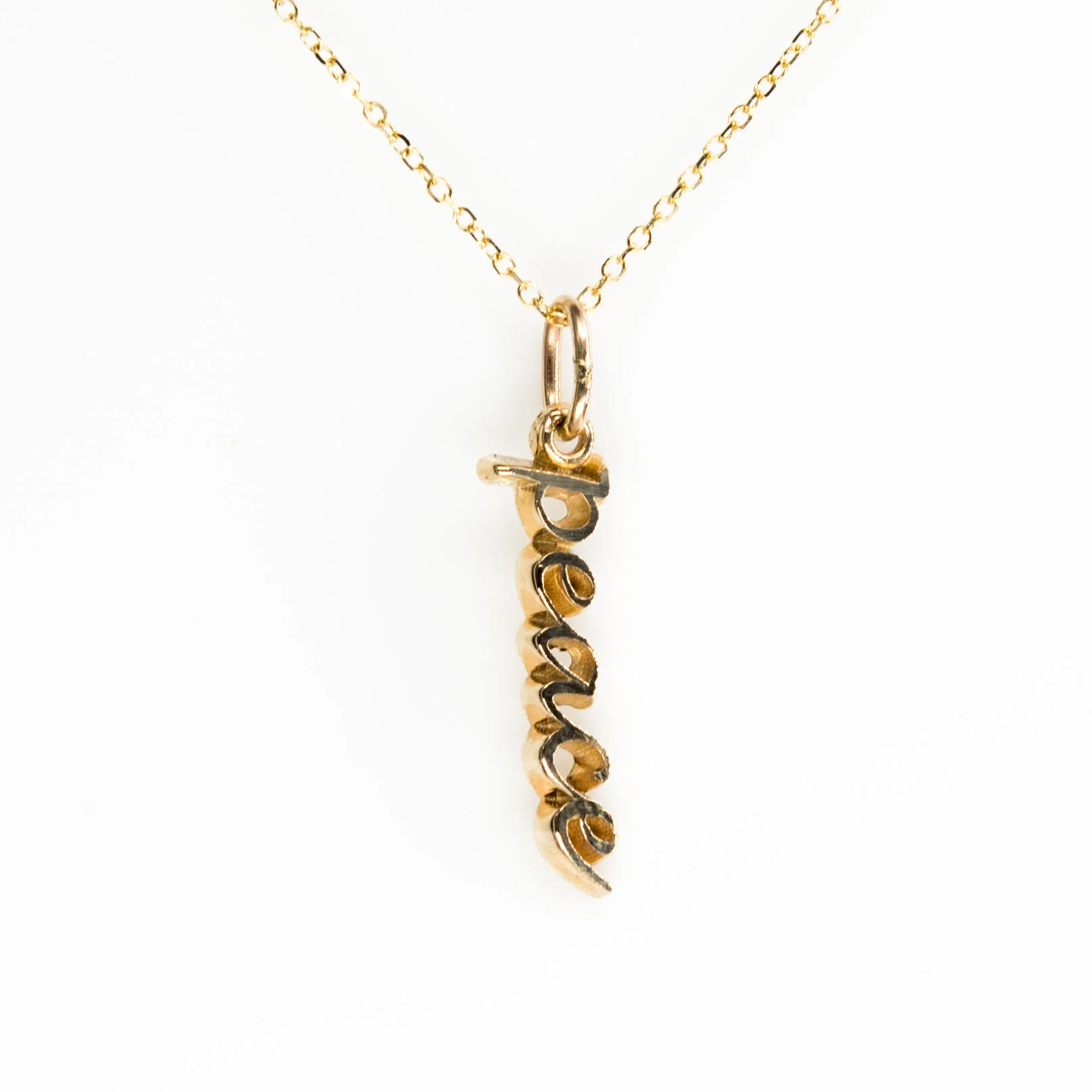 24K Gold Byzantine Cross Necklace with Diamond and 16-Inch Chain — J ...