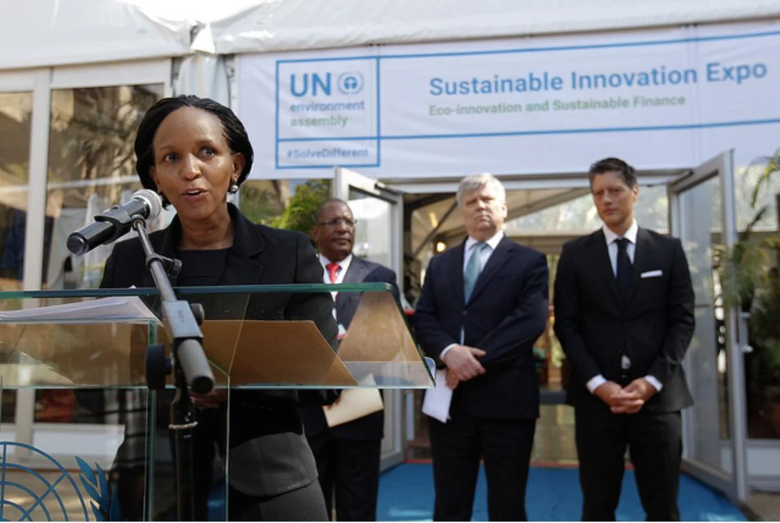 STORIES FROM UNEA GREEN TENT | President of the  4th UN Environment Assembly Meets with  the Major Groups | The Youth Cafe