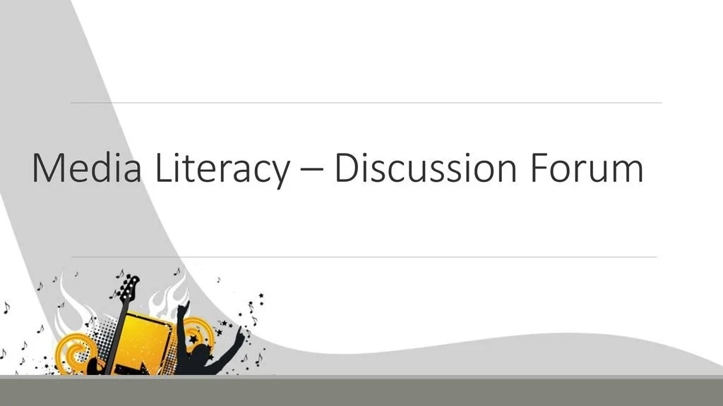 Register Now For The Media Literacy Forum | Responsible Media Creation And Consumption | The Youth Cafe
