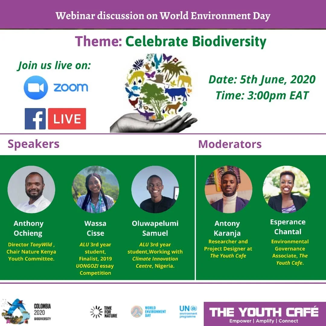 Register Now For Our World Environmental Day 2020 Events | The Youth Cafe